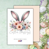 Sticker Heureux Blessures Ester Bunny Oars Floral Cute