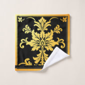 Collection florale tendance de luxe (Gant de toilette)