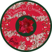 Cravate Fleurs pour Noël