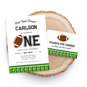 Invitation Première année | Football 1er Anniversaire Chalkbo