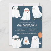 Ghost Halloween Party uitnodiging