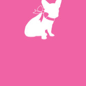 Serviette En Papier Fête à thème Bulldog en France - rose Baby shower