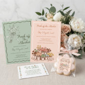 Ze is fris van de markt Bruids douche bedankt