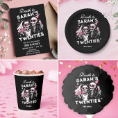 Leuke aangepaste dood voor uw 20-jarig verjaardags kaart