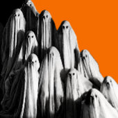 Funny Halloween carte d'anniversaire