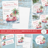 Assiettes En Carton Noël De Plage En Juillet