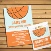 Assiettes En Carton Basket-ball 3e anniversaire