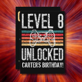 Invitation Niveau 8 Déverrouillé 8e anniversaire Personnalisé