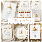 Papeterie Little DuckkkBaby shower Prediction Conseils Jeu