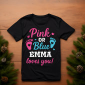 Boy or Girl Pastel Gender Reveal Invitation Kaart