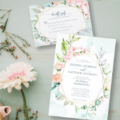 Numéro De Table Elégant Mariage géométrique Floral Boho Aquarelle