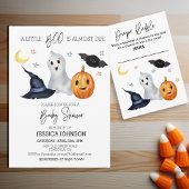 Bloc-note Baby shower Halloween Ghost Devine Qui