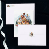 T-shirt En Tri-matière Maison en pain d'épices Noël Fêtes Femmes (Personnalisez la collection de ce créateur indépendant.)