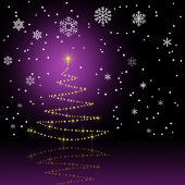 Modern Gleamy-kerstboom