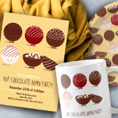 Décoration En Céramique Fun Hot Chocolat Bombe Noël