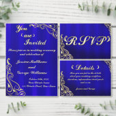 Ballotins Élégant Mariage royal royal et royal bleu (Personnalisez la collection de ce créateur indépendant.)