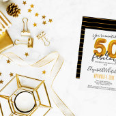 Serviette En Papier 50 et Fabulous Gold Birthday Party