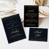 Faire-part de mariage recto verso calligraphié ave