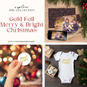 Body Joyeux texte or et Noël brillant