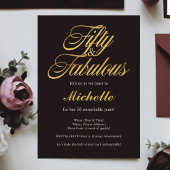 Assiettes En Carton Gold Parties scintillant 50 et Fabulous Modern 50e