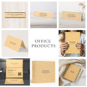 Carnet Texture de lin doré avec un subtil éclat blanc