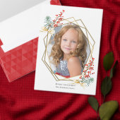 Carte Dorée Joyeux Noël Typographie (Personnalisez la collection de ce créateur indépendant.)