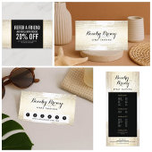 Sticker Carré Points Confetti en bronze d'or