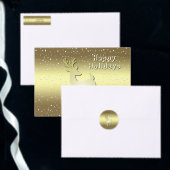 Golden Reindeer Snowy Holiday Doormat Deurmat