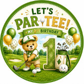 Carte Postale Golf 1er anniversaire