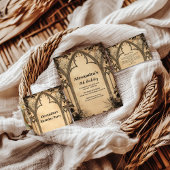 Invitation Gothic Arch Midnight Birthday