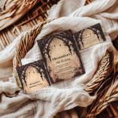 Invitation Gothic Arch Midnight Birthday