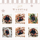 Save The Date Élégance gothique Florale Mariage