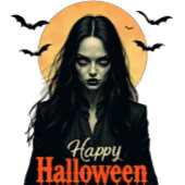 Gothic Halloween Witch Theedoek