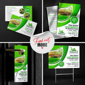 Prospectus 14 Cm X 21,6 Cm Service d'enlèvement de la vache à l'atterrissage