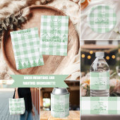 Serviette En Papier Green Mountains et Martinis Bachelorette