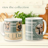 Beste vader ooit aangepaste foto klassieke Vaderda T-shirt