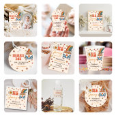 Invitation Young Wild Three Retro Rainbow 3e anniversaire