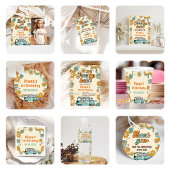 Invitation Retro Rainbow Five est un Vibe Super 5e anniversai