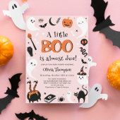 Poster Jeu de Bébé Shower Halloween Rose Ma Source a Cass