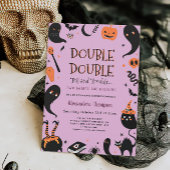 Serviette En Papier Baby shower Halloween Twins