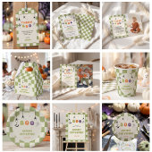 Invitation d'anniversaire 4 ans colorée Halloween