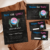 Invitation à la révélation de genre Halloween | Cr