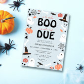 Moderne schattige Halloween blauwe verjaardag Feesthoedjes