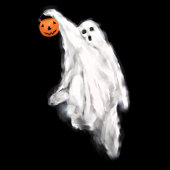 Carte Postale Halloween drôle