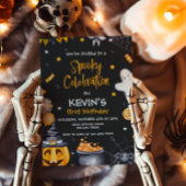 Poster Panneau de la table d'anniversaire Éffrayante de f