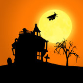 Het gelukkige Landschap van het Silhouet van Kaart