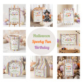 Deux mignons pour effrayer Invitation d'anniversai