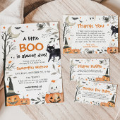Gobelets En Papier Halloween Little Boo Ghost mignon Baby shower