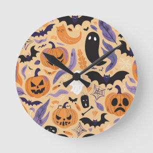 Collection Halloween - Spoup - Horloge murale