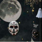 Sticker Masque Halloween effrayant